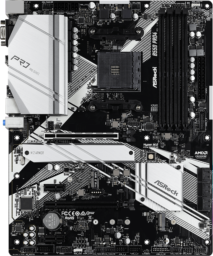 Asrock B550 Pro4 - Motherboard Specifications On MotherboardDB